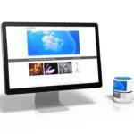 Screen showing images on Pixabay - one of many sites for free images.