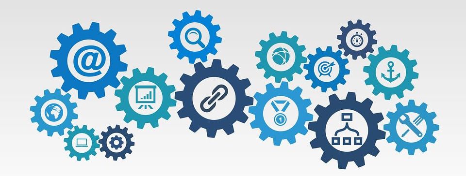 The many criteria that influence the overall value of your website - all wheels that make a larger mechanism work.