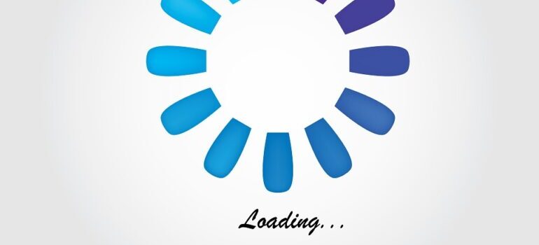 Loading screen - a matter of seconds with a responsive web design.