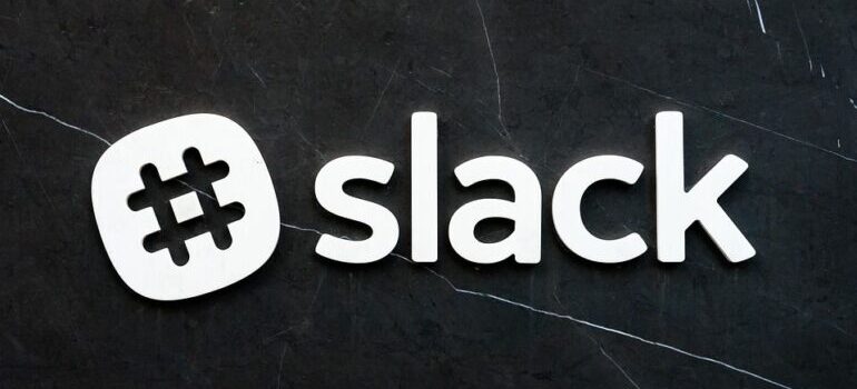 Slack logo - one of the best ways to streamline your business with software.