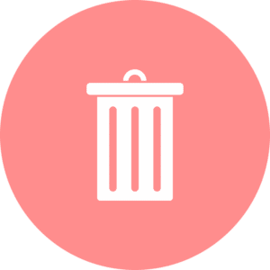 a dustbin