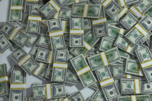 A lot of money.