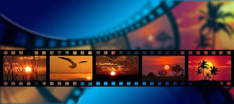 Film slides.