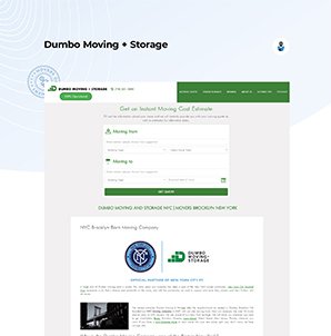 Logo for Dumbo Moving and Storage NYC