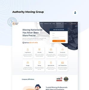 Logo for Authority Moving Group