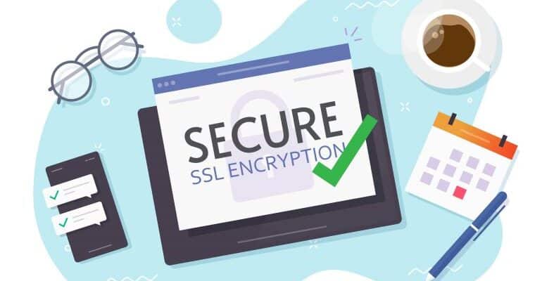 An illustration of an SSL certificate
