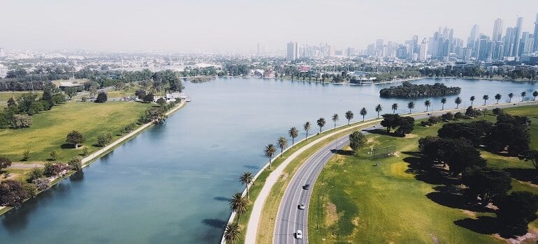 Nice suburb view