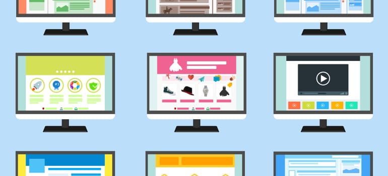Different web designs