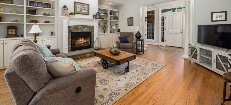 a well-staged home