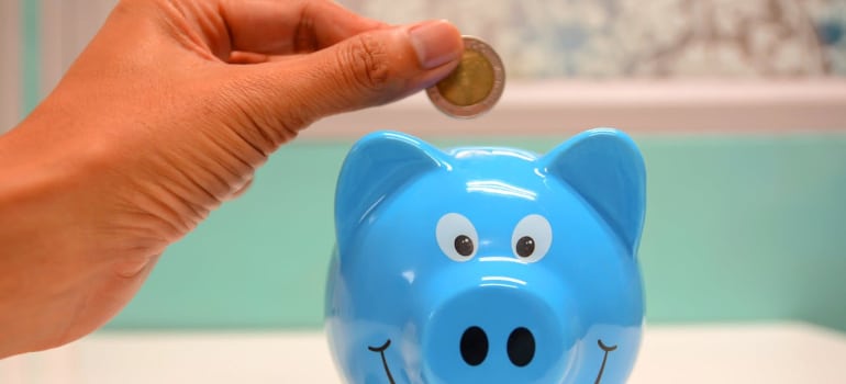 a piggy bank