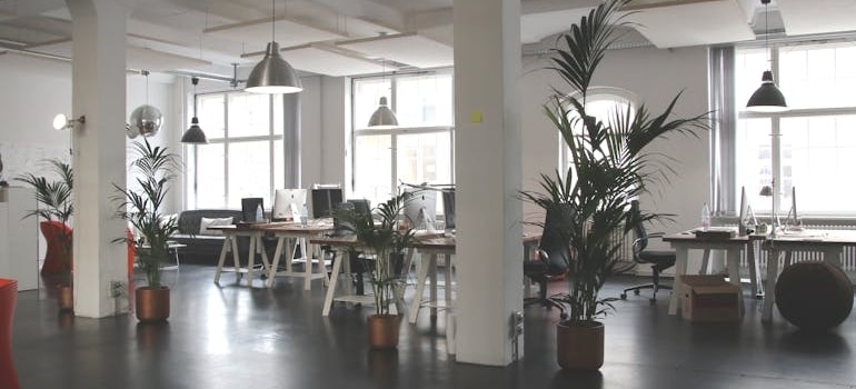 An empty office