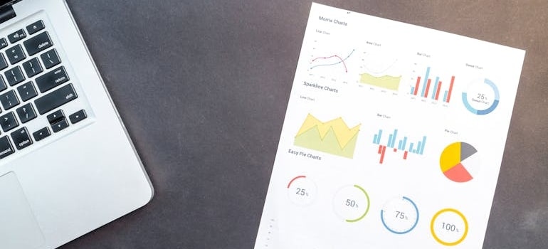 Data charts used to make evaluations at the end of moving season